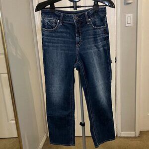 Silver Jeans Co. Women's Avery High Rise Curvy Capri Jeans - W31